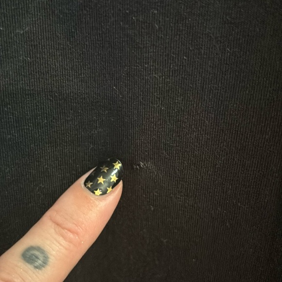 NWT - Black Twist Knot Ruched Cut-Out Waist Bodycon Mini Large Dress - Picture 6 of 7